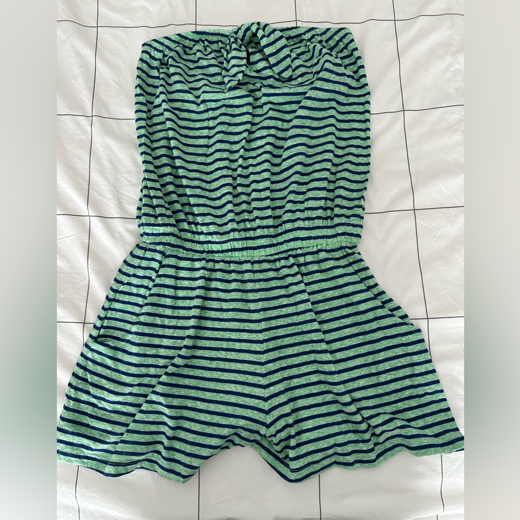 Express Strapless Short Romper